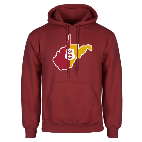  Cardinal Fleece Hoodie - West Virginia