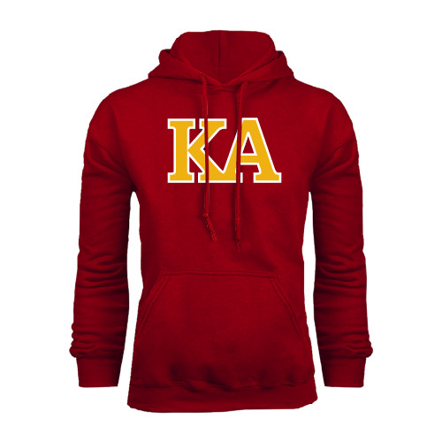 Kappa Alpha Cardinal Fleece Hoodie-Two Color KA