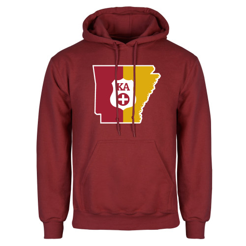  Cardinal Fleece Hoodie - Arkansas