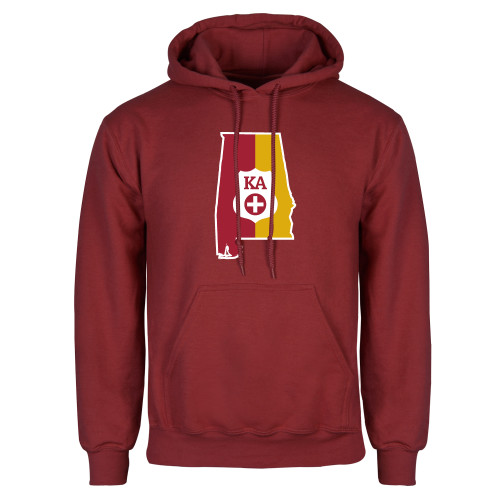  Cardinal Fleece Hoodie - Alabama