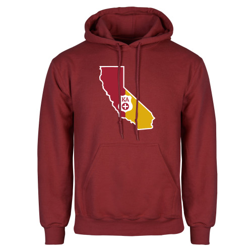  Cardinal Fleece Hoodie - California