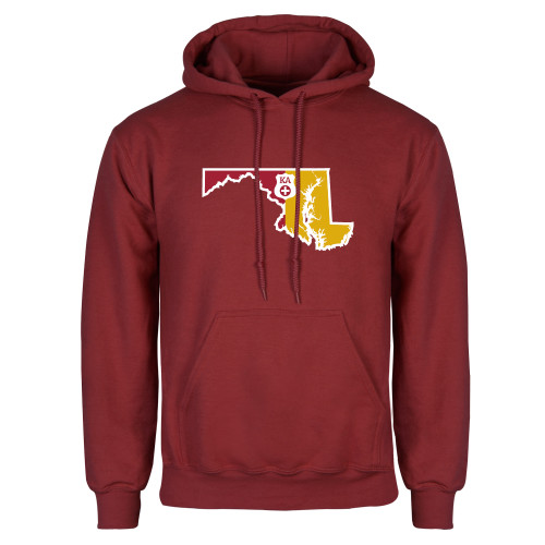  Cardinal Fleece Hoodie - Maryland
