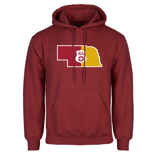  Cardinal Fleece Hoodie - Nebraska