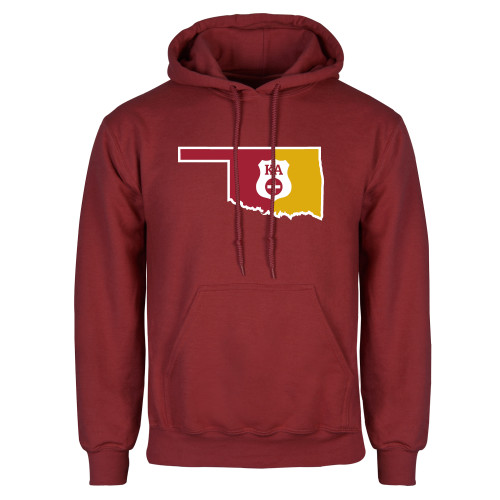  Cardinal Fleece Hoodie - Oklahoma