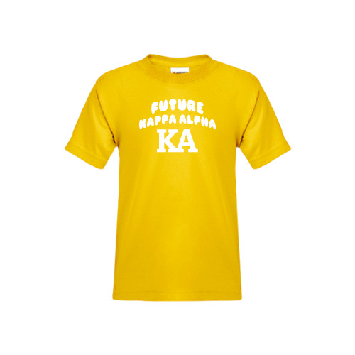 Kappa Alpha Youth Gold T-Shirt-Future Kappa Alpha