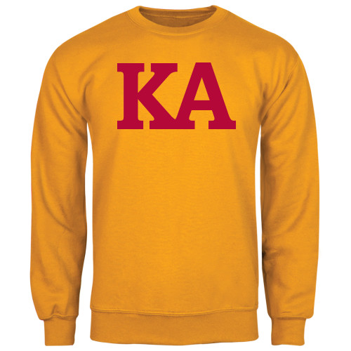 Kappa Alpha Gold Fleece Crew-KA