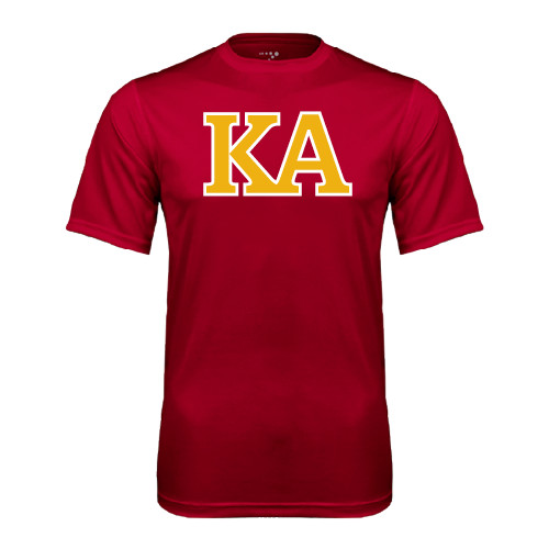 Kappa Alpha Cardinal Performance Tee-Two Color KA
