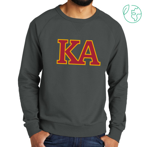  Allmade Dark Grey Organic French Terry Crewneck Sweatshirt - Two Color KA