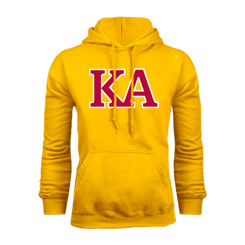 Kappa Alpha Gold Fleece Hoodie-Two Color KA