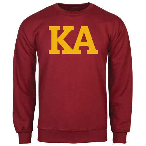 Kappa Alpha Cardinal Fleece Crew-KA