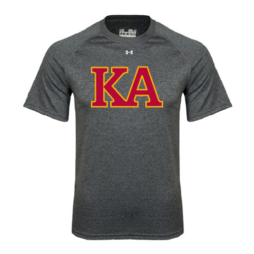 Kappa Alpha Under Armour Carbon Heather Tech Tee-Two Color KA