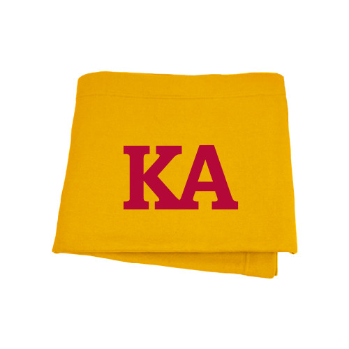  Gold Sweatshirt Blanket - KA