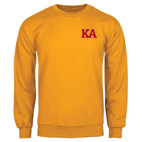Kappa Alpha Gold Fleece Crew-KA