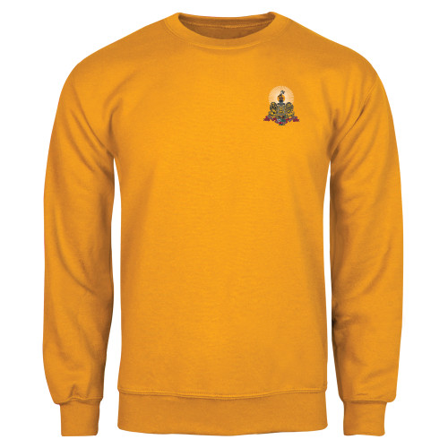 Kappa Alpha Gold Fleece Crew-Coat of Arms