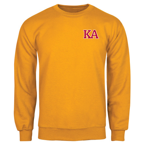 Kappa Alpha Gold Fleece Crew-Two Color KA