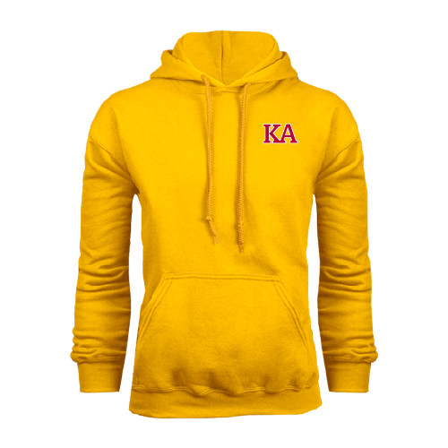 Kappa Alpha Gold Fleece Hoodie-Two Color KA