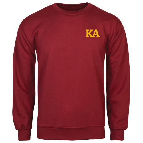 Kappa Alpha Cardinal Fleece Crew-KA
