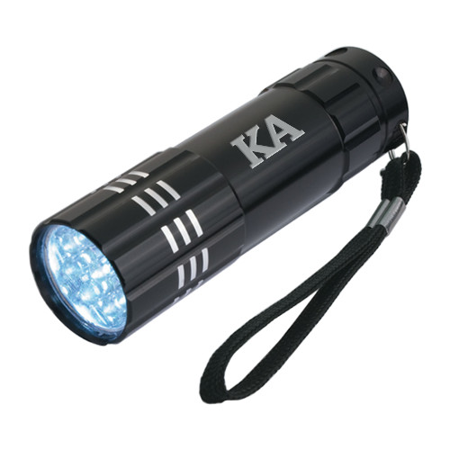  Industrial Triple LED Black Flashlight - KA