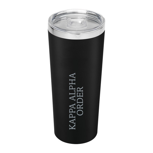  Thor Vacuum Insulated Black Tumbler 22oz - Kappa Alpha Order Engraved