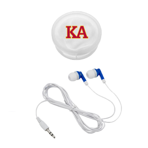  Ear Buds in White Case - Two Color KA