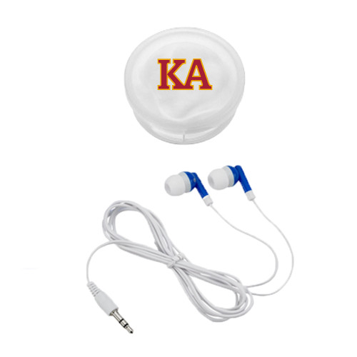  Ear Buds in White Case - Two Color KA