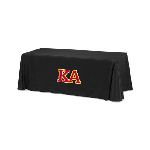  Black 6 foot Table Throw - Two Color KA