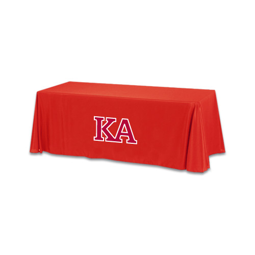  Red 6 foot Table Throw - KA