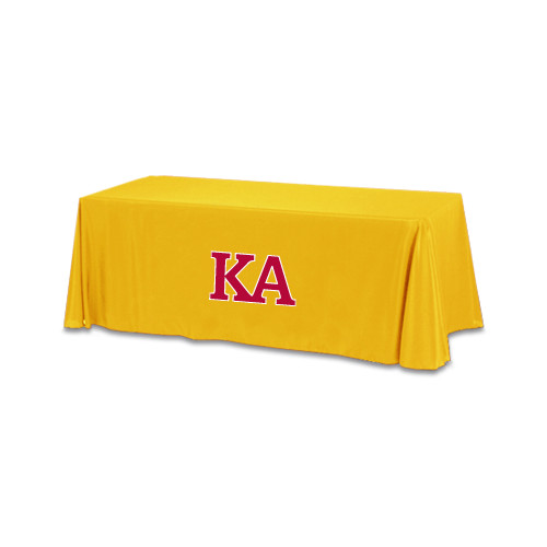  Gold 6 foot Table Throw - KA