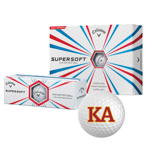  Callaway Supersoft Golf Balls 12/pkg - Two Color KA