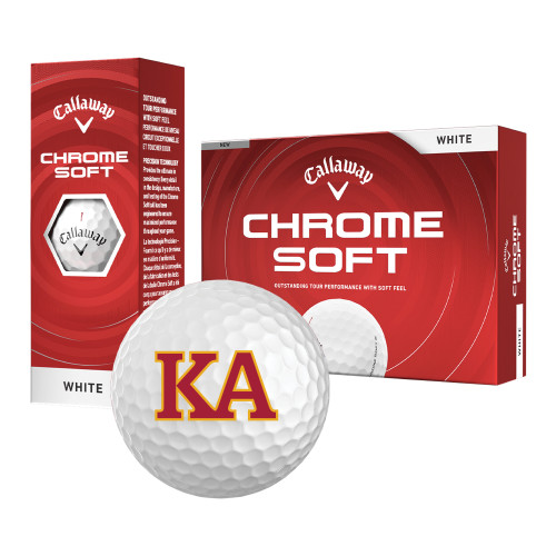  Callaway Chrome Soft Golf Balls 12/pkg - Two Color KA
