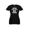 Thumbnail image for  Next Level Girls Black Fashion Fit T Shirt
