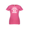 Thumbnail image for  Next Level Girls Fuchsia Fashion Fit T Shirt