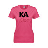 Thumbnail image for  Womens Hot Pink Short Sleeve Tee