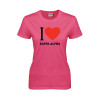 Thumbnail image for  Womens Hot Pink Short Sleeve Tee