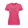 Thumbnail image for  Womens Hot Pink Short Sleeve Tee