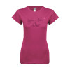 Thumbnail image for  Next Level Womens Fuchsia Boyfriend Tee