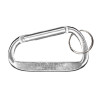 Thumbnail image for  Silver Carabiner with Split Ring