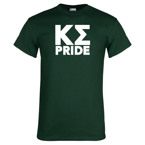 Dark Green T Shirt-Kappa Sigma Pride