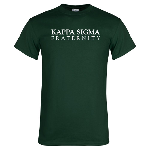 Dark Green T Shirt-Kappa Sigma Fraternity