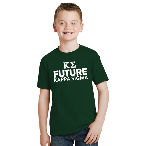 Youth Dark Green T-Shirt-Future Kappa Sigma