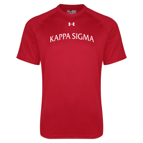 Under Armour Red Tech Tee-Arched Kappa Sigma