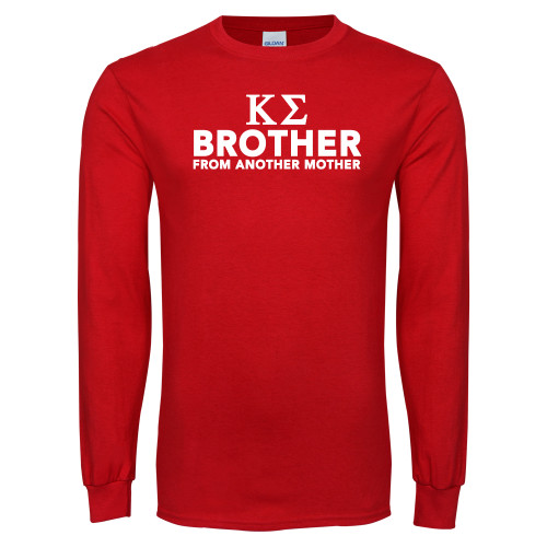 Red Long Sleeve T Shirt-Brother From Another Mother