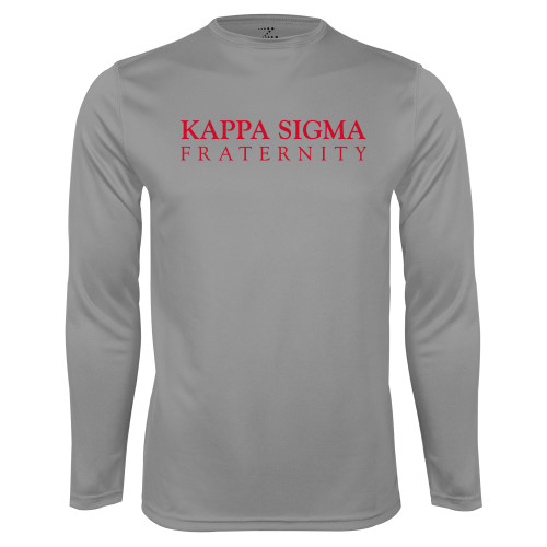 Steel Performance Longsleeve Shirt-Kappa Sigma Fraternity