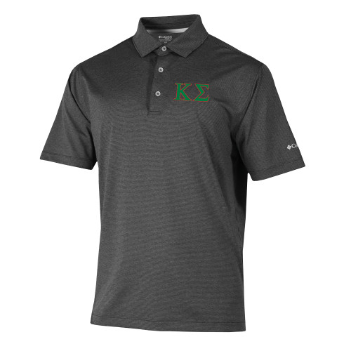 Columbia Black Sand Tee Polo-Kappa Sigma - Greek Letters - 2 Color