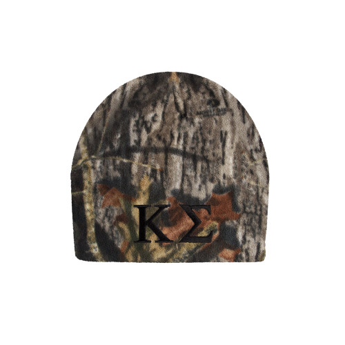Mossy Oak Camo Fleece Beanie-Kappa Sigma - Greek Letters