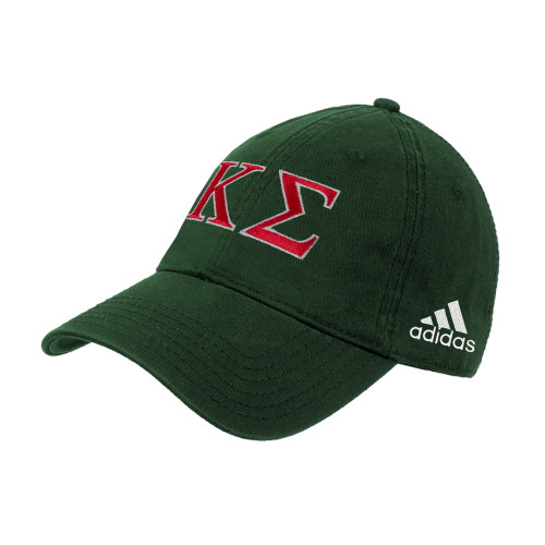 Adidas Dark Green Adjustable Washed Slouch-Kappa Sigma - Greek Letters - 2 Color