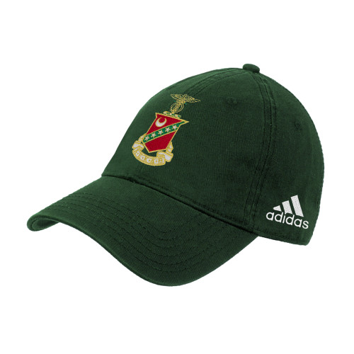 Adidas Dark Green Adjustable Washed Slouch-Crest
