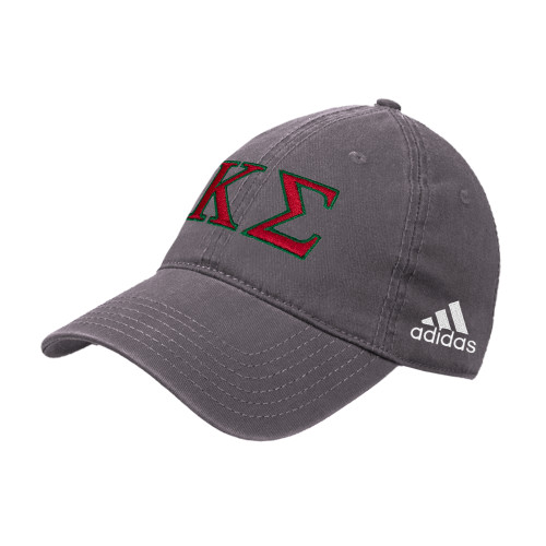 Adidas Onix Adjustable Washed Slouch-Kappa Sigma - Greek Letters - 2 Color