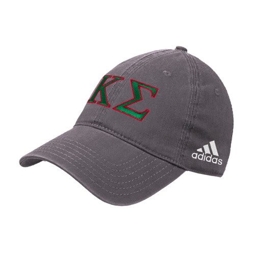 Adidas Onix Adjustable Washed Slouch-Kappa Sigma - Greek Letters - 2 Color