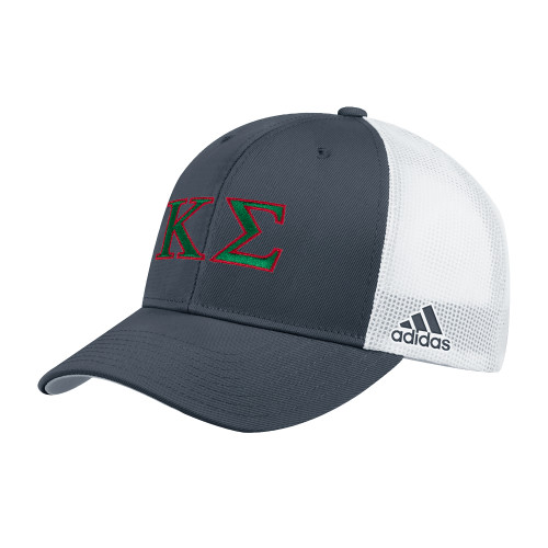 Adidas Onix Structured Adjustable Mesh Hat-Kappa Sigma - Greek Letters - 2 Color